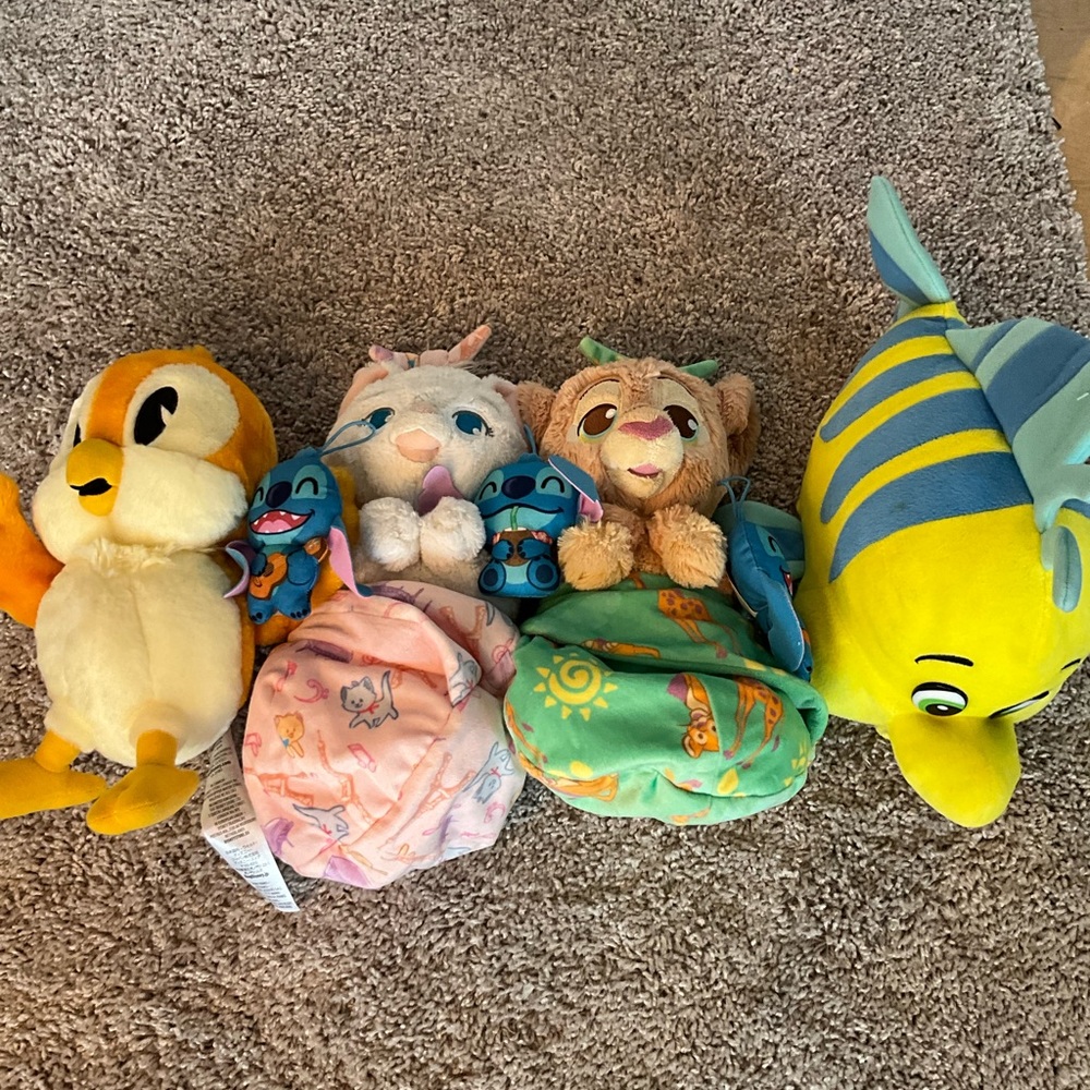 Disney stuffed animals bundle